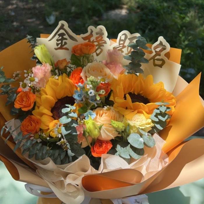 中山三角镇送高考生什么花