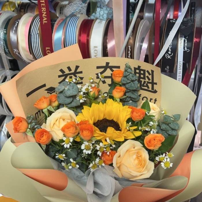 中山三角镇送高考生什么花